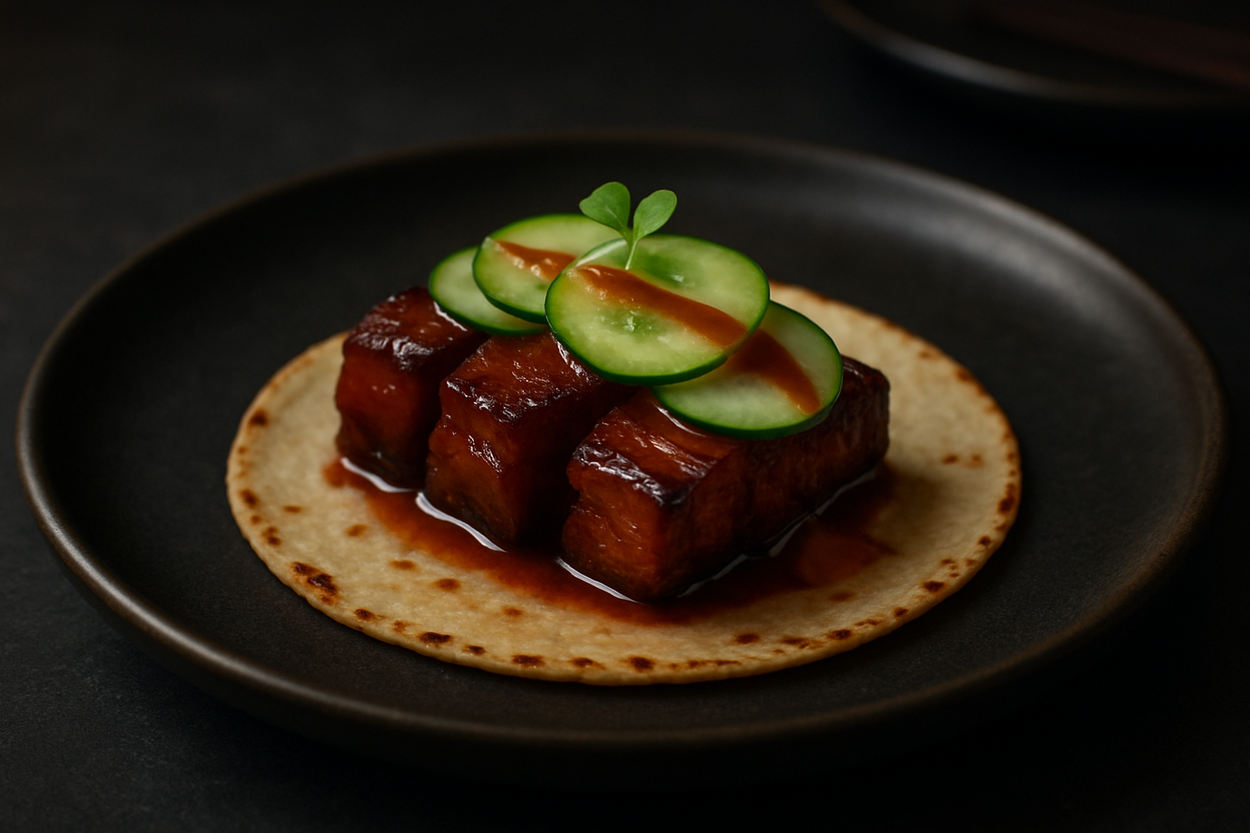 Taco de Pork Belly al Miso